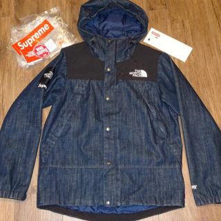 シュプリーム(Supreme)のSupreme North Face Denim Dot Shot シュプリーム(マウンテンパーカー)