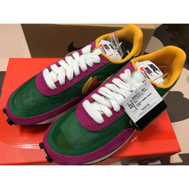 SACAI × NIKE LD ワッフル PINE GREEN 26cm