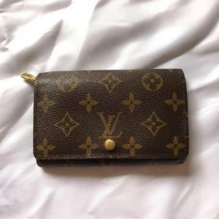 ルイヴィトン(LOUIS VUITTON)のLOUISVUITTON☆モノグラム☆二つ折り財布(財布)