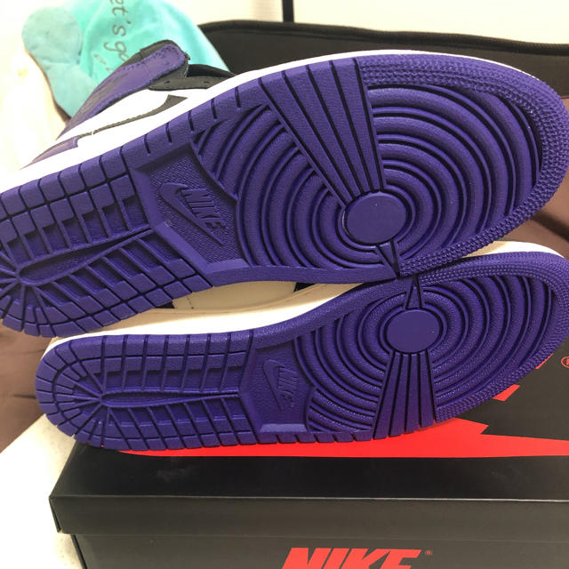 最終値下げ　NIKE AIR JORDAN 1 court purple