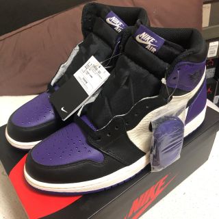 ナイキ(NIKE)の最終値下げ　NIKE AIR JORDAN 1 court purple (スニーカー)