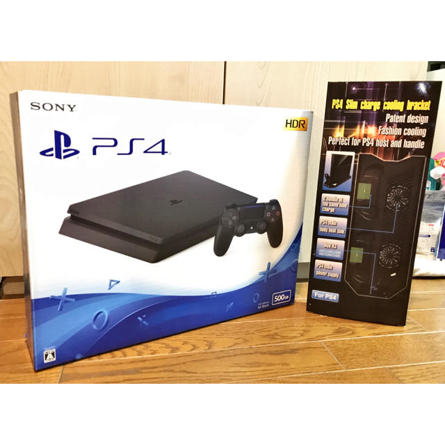 PS4 CUH-2100A B01 Jet Black 500G-