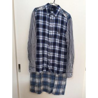 ディーゼル(DIESEL)のディーゼル チェック ロングシャツ(シャツ)