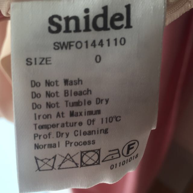ミニワンピ snidel - 新品♡レディライクワンピの通販 by ちゃお's shop|スナイデルならラクマ ブランド
