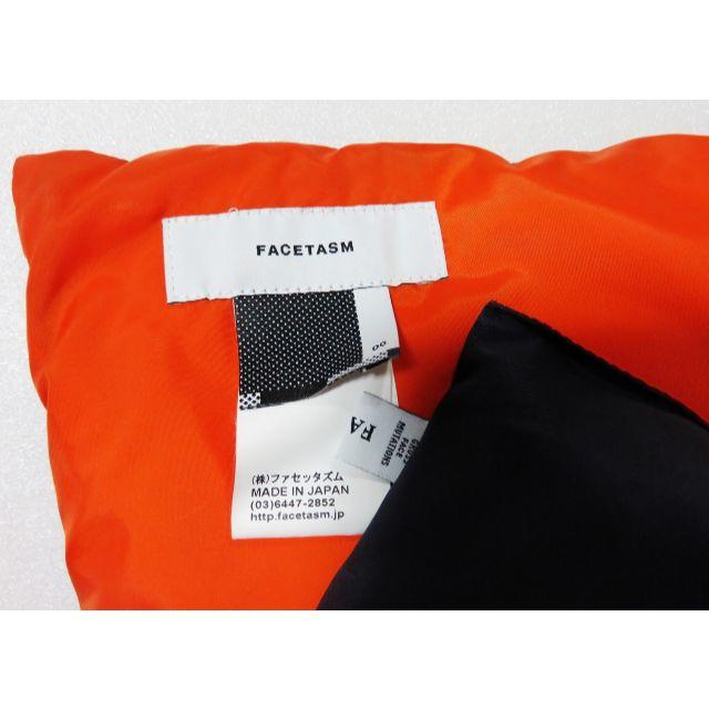 FACETASM(ファセッタズム)の新品 FACETASM ダウン ネックウォーマー ブラック ネイビー 日本製 レディースのファッション小物(ネックウォーマー)の商品写真