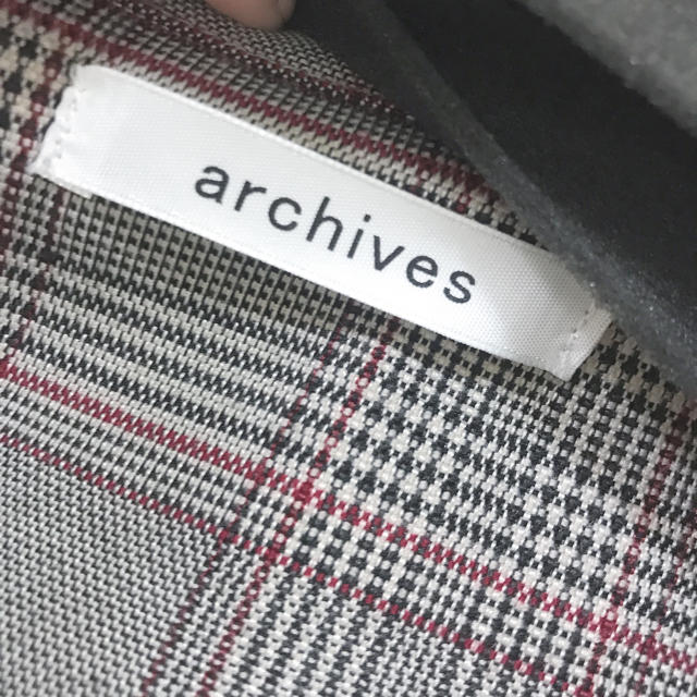 archives(アルシーヴ)のarchives チェック ワンピース レディースのワンピース(ひざ丈ワンピース)の商品写真