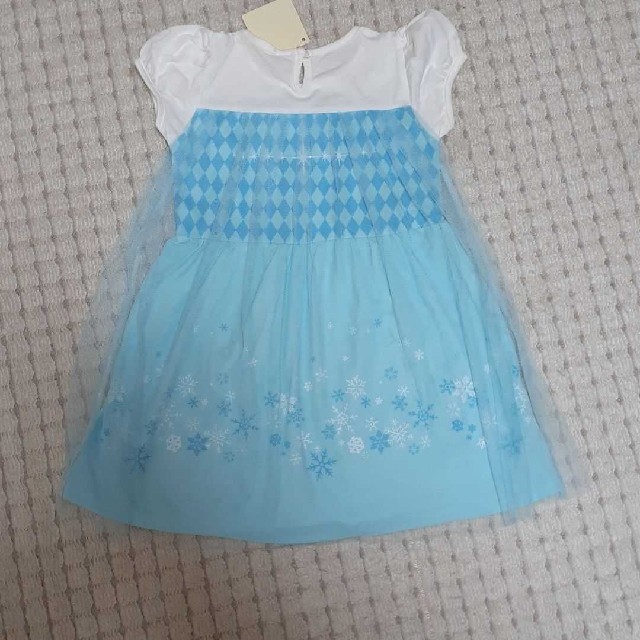 新品120cm アナと雪の女王　エルサ キッズ/ベビー/マタニティのキッズ服女の子用(90cm~)(ワンピース)の商品写真