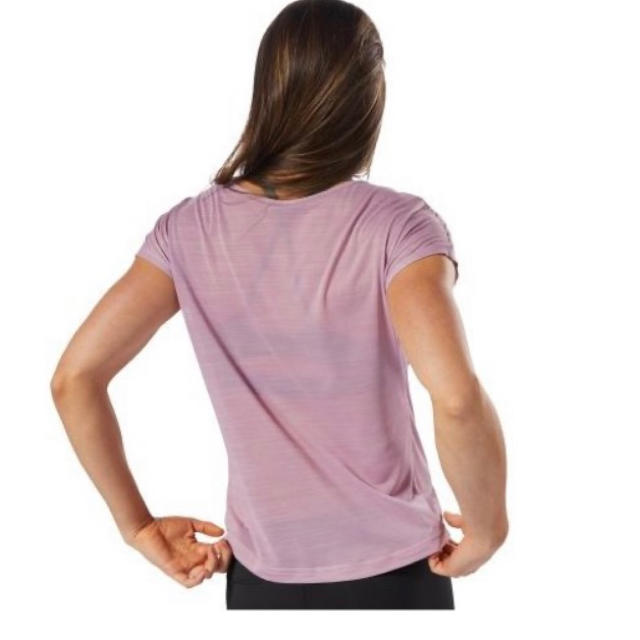 Reebok(リーボック)のリーボック Tシャツ WOR AC TEE ピンク スポーツ/アウトドアのランニング(ウェア)の商品写真