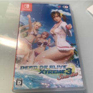 ニンテンドースイッチ(Nintendo Switch)のDEAD OR ALIVE Xtreme3 Scarlet 通常版(携帯用ゲームソフト)