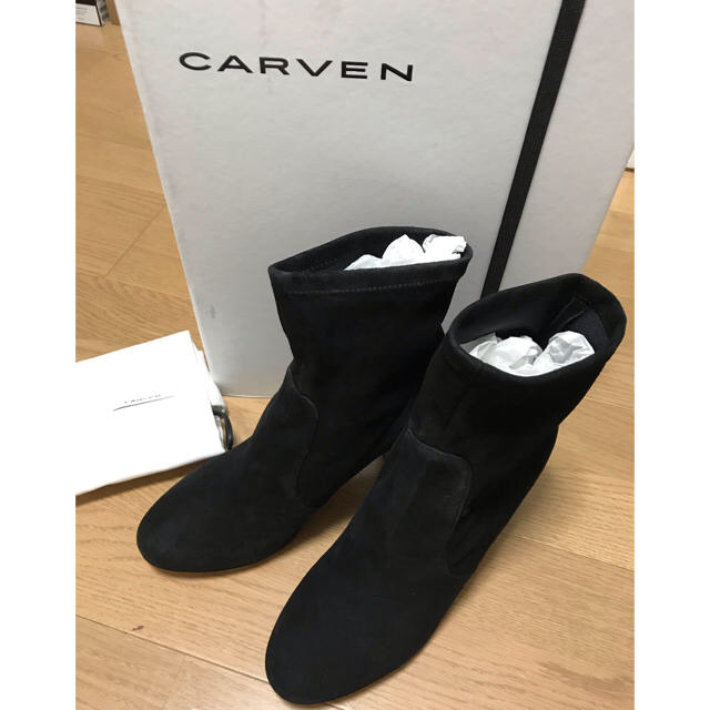 CARVEN カルヴェン スエードショートブーツ - ブーツ