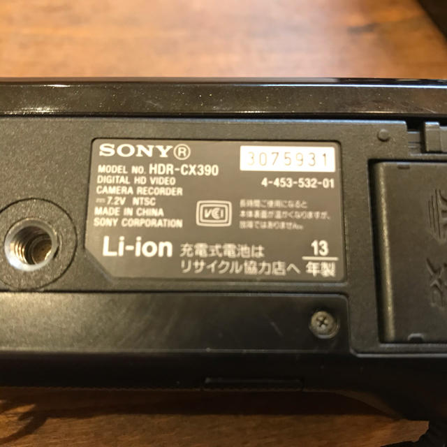 SONY ビデオカメラレコーダー HDR-CX390 - ビデオカメラ