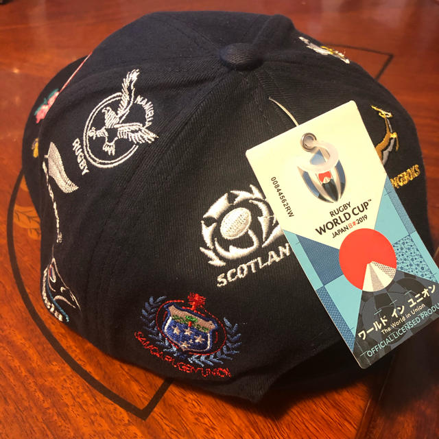 【新品】ラグビー ワールドカップ 2019 キャップ 帽子 20ユニオン 刺繍 2