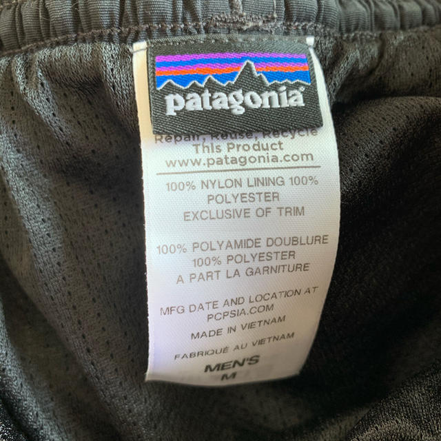 patagonia(パタゴニア)のパタゴニア patagonia ハーフパンツ Mサイズ ブラック メンズのパンツ(その他)の商品写真