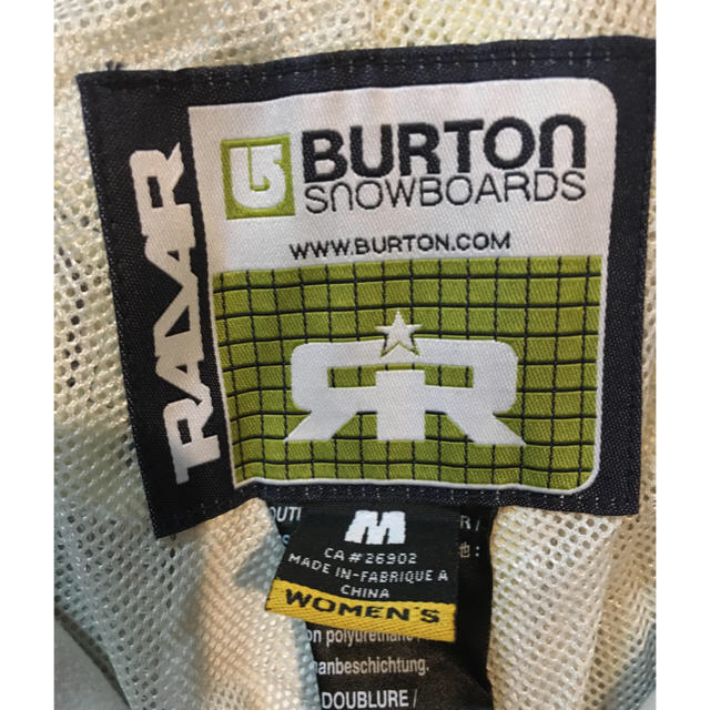 BURTON(バートン)のバートン　スノボズボン　レディース M 中古 スポーツ/アウトドアのスノーボード(ウエア/装備)の商品写真