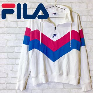 フィラ(FILA)の【FILA】フィラ ハーフジップ スウェット マルチカラー/Free(トレーナー/スウェット)