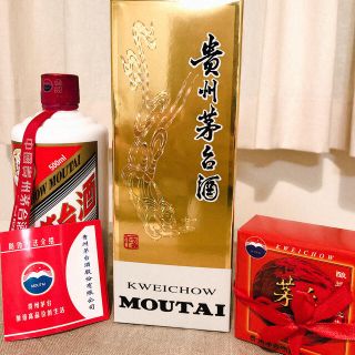 貴州茅台酒53度500ml＆特製グラス(蒸留酒/スピリッツ)