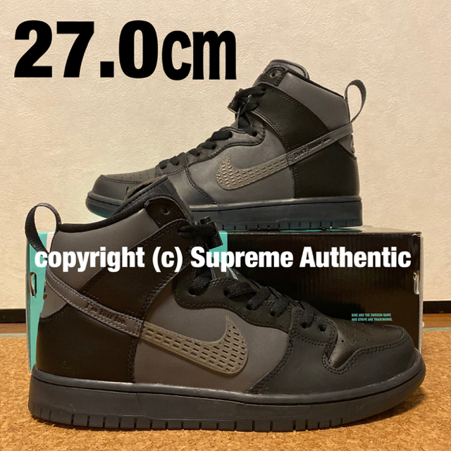 【27.0㎝】FPAR × Nike SB Dunk Hi WTAPS