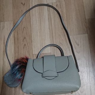 ザラ(ZARA)のZARA グレージュ バッグ(ハンドバッグ)