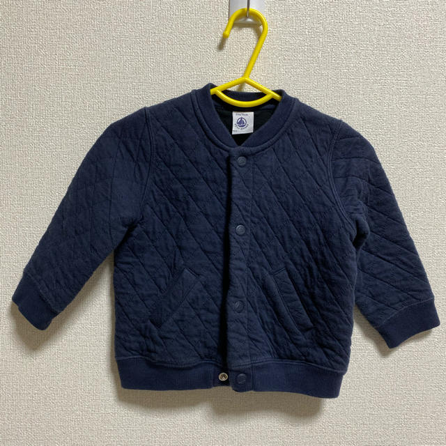 PETIT BATEAU(プチバトー)のブルゾン　プチバトー　74cm キッズ/ベビー/マタニティのベビー服(~85cm)(ジャケット/コート)の商品写真