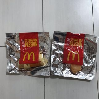 マクドナルドのフィギュア ベーコンポテトパイとハッシュポテト(ノベルティグッズ)