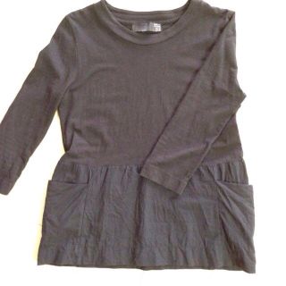 ザラ(ZARA)のZARA 七分袖 リブロンティ(Tシャツ/カットソー(七分/長袖))