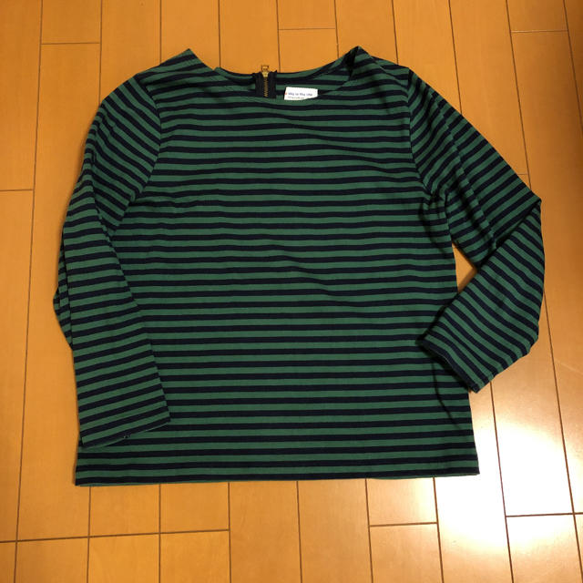 UNITED ARROWS(ユナイテッドアローズ)のボーダートップス　七分袖　ロンT 値下げ レディースのトップス(Tシャツ(長袖/七分))の商品写真