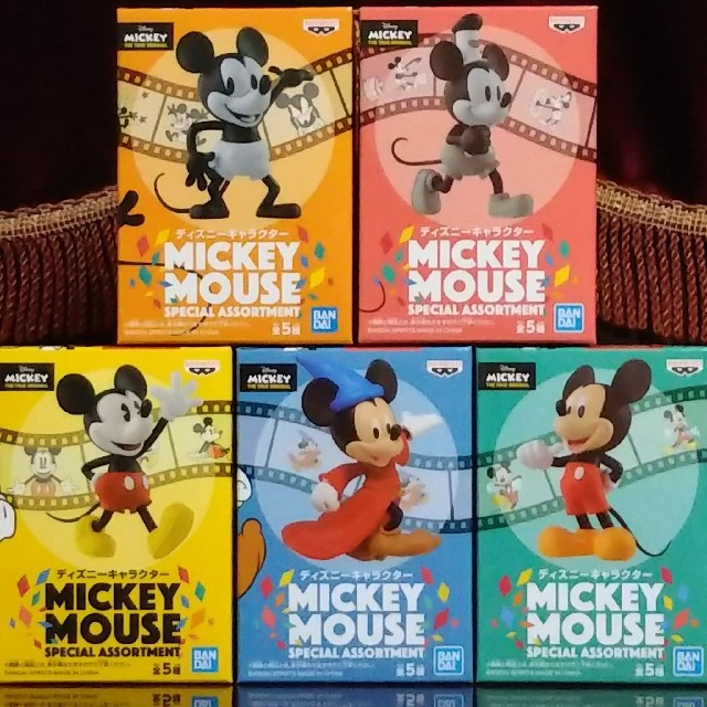 ミッキーマウス(ミッキーマウス)のMICKEY MOUSE SPECIAL ASSORTMENT 全5種セット エンタメ/ホビーのフィギュア(SF/ファンタジー/ホラー)の商品写真