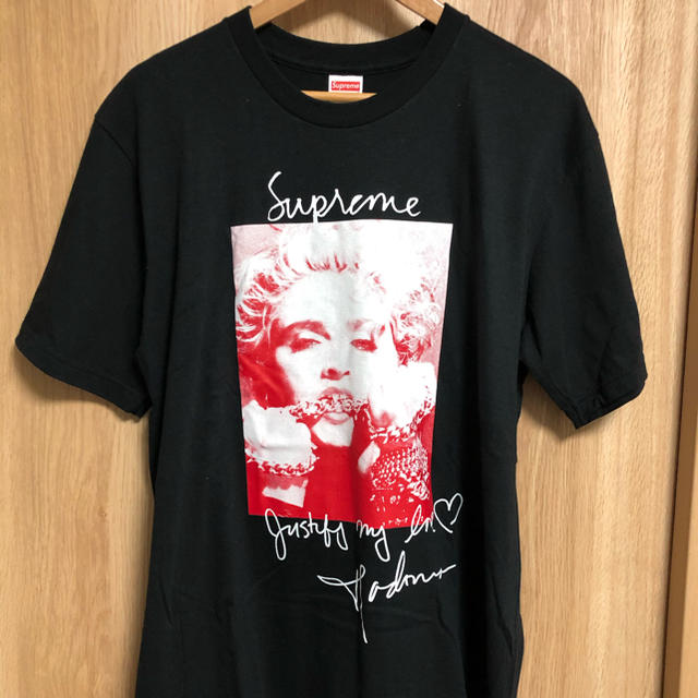 メンズ正規品 Supreme Madonna Tee Black 黒 M