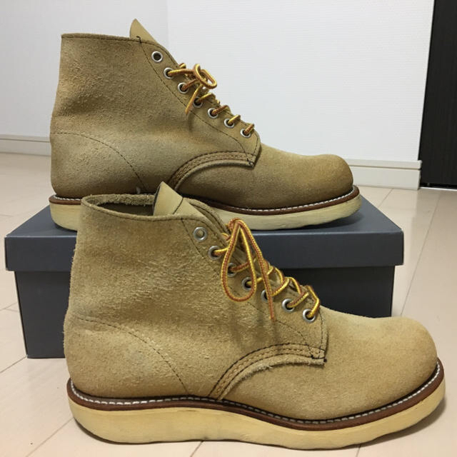 REDWING(レッドウィング)のびび様専用★RED WING(レッドウィング) スウェードプレーントゥ 8167 レディースの靴/シューズ(ブーツ)の商品写真