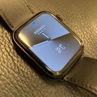 エルメス(Hermes)の値下可Applewatch HERMES エルメス男性Series5 2019年(腕時計(デジタル))