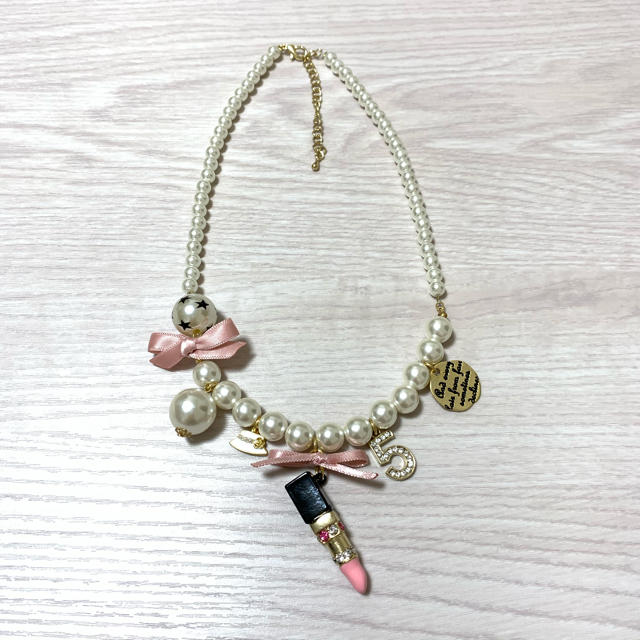 one spo(ワンスポ)のone spo♡CHANEL風パールネックレス レディースのアクセサリー(ネックレス)の商品写真