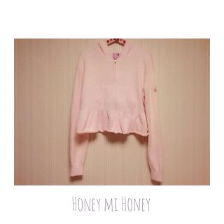 ハニーミーハニー(Honey mi Honey)のknit parka(パーカー)