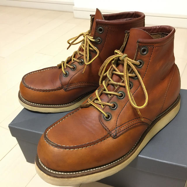 美品★ RED WING(レッドウィング) 875 6インチモックトゥ