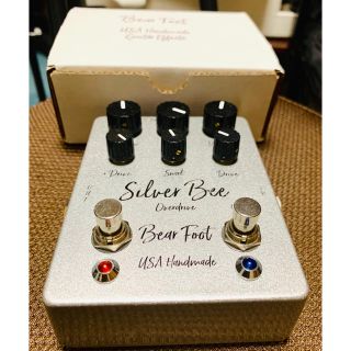 激レア　Bear Foot silver bee overdrive plus(エフェクター)