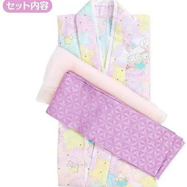 サンリオ キキララ 大人用浴衣 3点セット