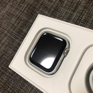 アップルウォッチ(Apple Watch)のAPPLE WATCH SERIES4 40mm ステンレススチール　シルバー(腕時計(デジタル))