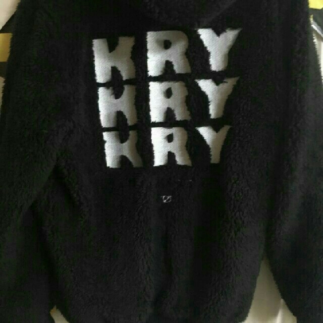 モコモコ 3連ロゴ KRY clothing ケリークロージング ボアジャケット