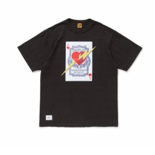 ダブルタップス(W)taps)の送料込 WTAPS × HUMAN MADE T-SHIRT M サイズ BLA(Tシャツ/カットソー(半袖/袖なし))