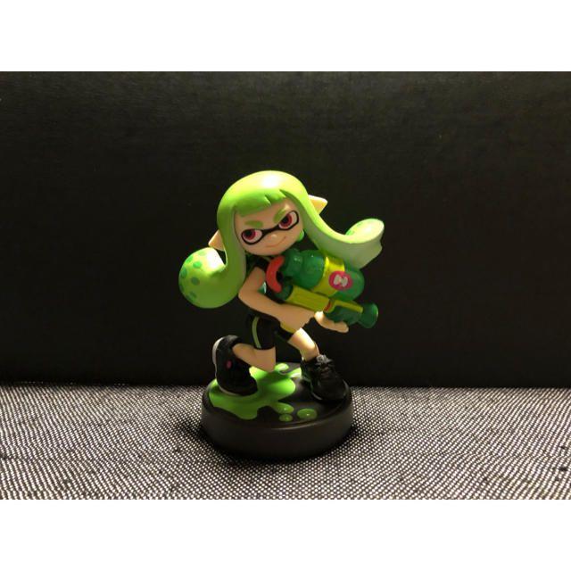 スプラトゥーン amiibo ガール ライムグリーン スプラ アミーボ