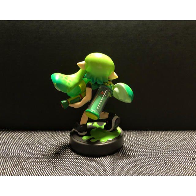 Nintendo Switch(ニンテンドースイッチ)のamiibo スプラトゥーン ガール ライムグリーン アミーボ ab01 エンタメ/ホビーのフィギュア(ゲームキャラクター)の商品写真