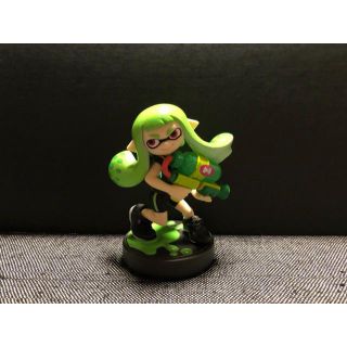 ニンテンドースイッチ(Nintendo Switch)のamiibo スプラトゥーン ガール ライムグリーン アミーボ ab01(ゲームキャラクター)