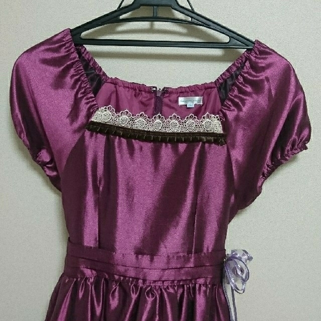 Catherine Cottage(キャサリンコテージ)のキャサリン コテージ ドレス ガーデニアOP 150㎝  紫 キッズ/ベビー/マタニティのキッズ服女の子用(90cm~)(ドレス/フォーマル)の商品写真