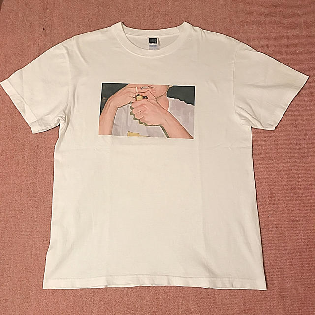 OUTLET 包装 即日発送 代引無料 クリープハイプ 禁煙Tシャツ 白 M