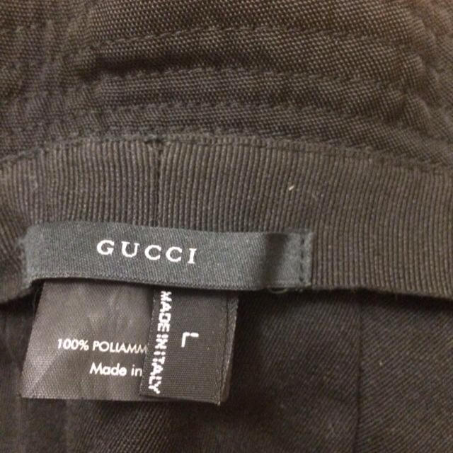 Gucci(グッチ)のGUCCI ハット 本物 Ｌ レディースの帽子(ハット)の商品写真