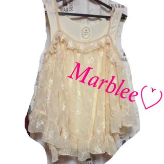 マーブリー(Marblee)のMarblee♡レーストップス(チュニック)