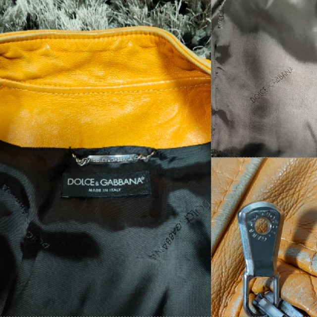 DOLCE&GABBANA(ドルチェアンドガッバーナ)のドルチェ&ガッバーナ　ライダース レディースのジャケット/アウター(ライダースジャケット)の商品写真