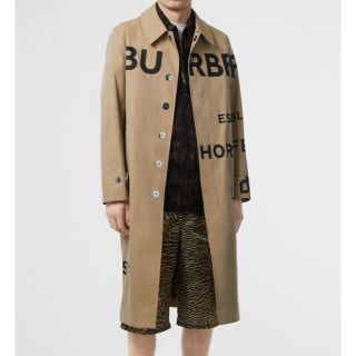 バーバリー(BURBERRY)のバーバリー 19SS ホースフェリープリントコート トレンチコート(トレンチコート)