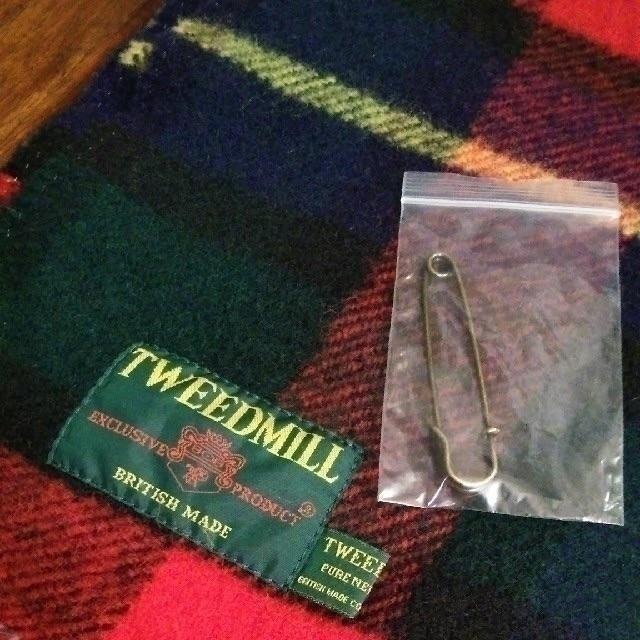 TWEEDMILL(ツイードミル)のTWEEDMILL❤ツイードミル 大判ブランケット ショール ひざ掛け 肩かけ レディースのファッション小物(ストール/パシュミナ)の商品写真