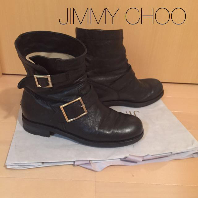 JIMMY CHOO(ジミーチュウ)のjimmy choo エンジニアブーツ レディースの靴/シューズ(ブーツ)の商品写真