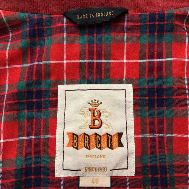 現行 BARACUTA g9 バラクータ 赤 40 | rgbplasticos.com.br